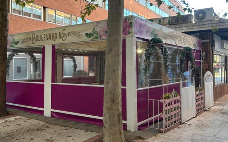 Cerramientos para bares y hostelería - Toldos Intersol